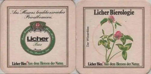 Bierdeckel quadratisch - Licher