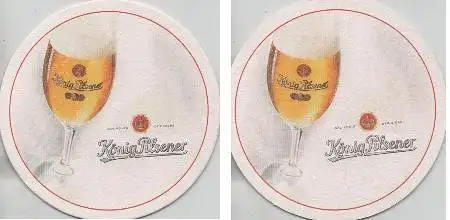 Bierdeckel rund - König Pilsener