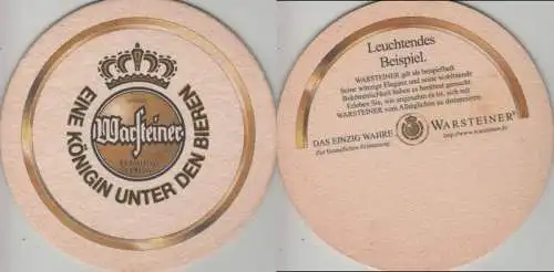 Bierdeckel rund - Warsteiner