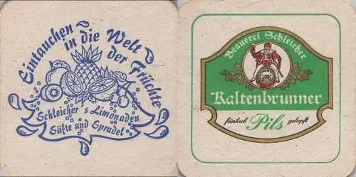 Bierdeckel quadratisch - Kaltenbrunner