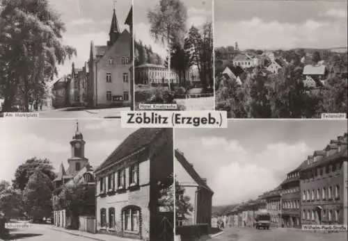 Zöblitz - u.a. Wilhelm-Pieck-Straße - 1974