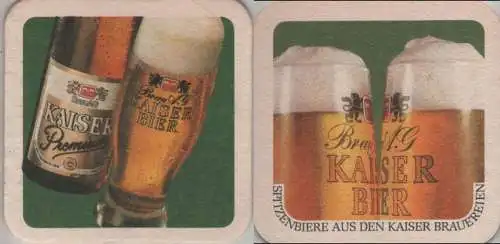 Bierdeckel quadratisch - Kaiser