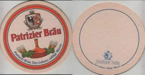 Bierdeckel rund - Patrizier