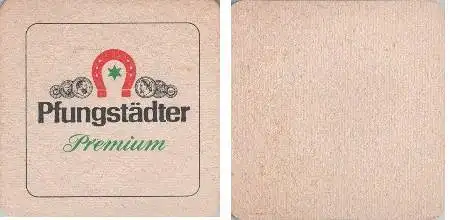 Bierdeckel quadratisch - Pfungstädter Premium