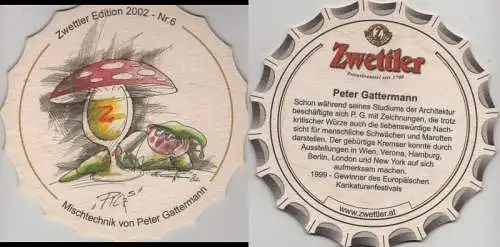 Bierdeckel Sonderform - Zwettler