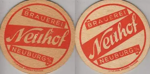 Bierdeckel rund - Neuhof