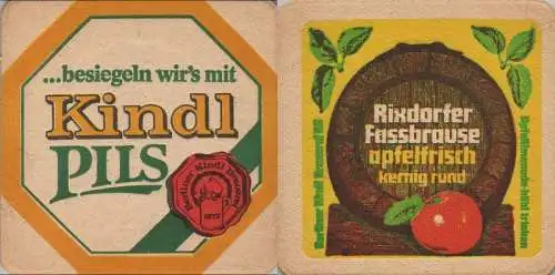 Bierdeckel quadratisch - Kindl