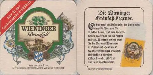 Bierdeckel quadratisch - Wieninger