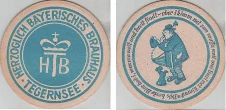 Bierdeckel rund - Tegernsee Brauhaus