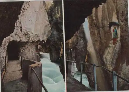 Partnachklamm - dom und Madonna