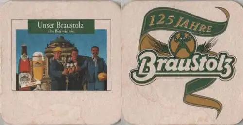 Bierdeckel quadratisch - Braustolz