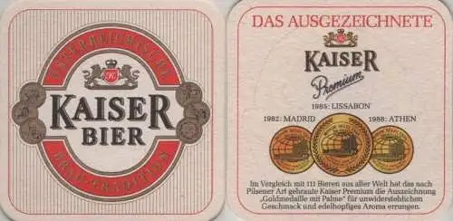 Bierdeckel quadratisch - Kaiser