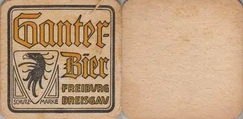 Bierdeckel quadratisch - Ganter