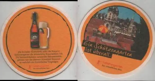 Bierdeckel rund - Schützengarten