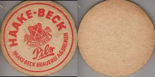 Bierdeckel rund - Haake Beck