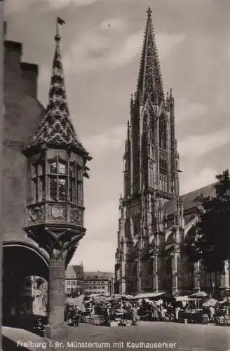 Freiburg - Münsterturm - 1963