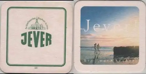 Bierdeckel quadratisch - Jever