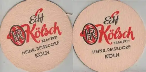 Bierdeckel rund - Reissdorf