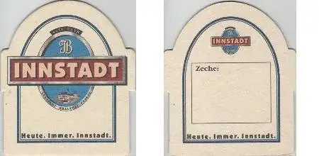 Bierdeckel Sonderform - Innstadt - Zeche