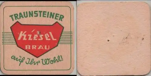 Bierdeckel quadratisch - Kiesel