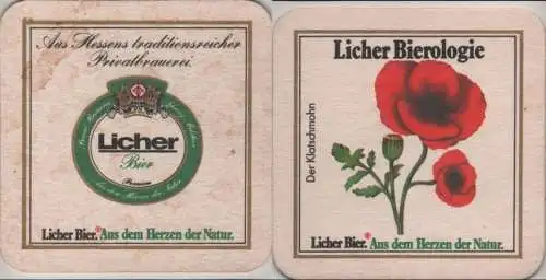 Bierdeckel quadratisch - Licher