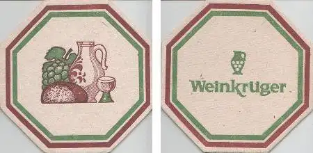 Bierdeckel 8-eckig - Gaststätte Weinkrüger - Osnabrück