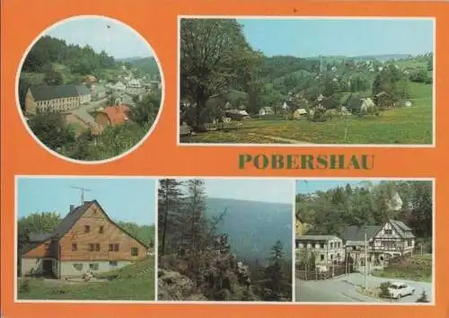 Pobershau - u.a. Huthaus am Schaubergwerk - ca. 1985