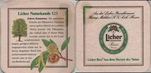 Bierdeckel quadratisch - Licher