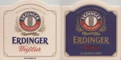 Bierdeckel Sonderform - Erdinger