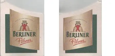 Bierdeckel Sonderform - Berliner Pilsner