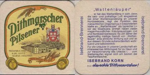 Bierdeckel quadratisch - Dithmarscher