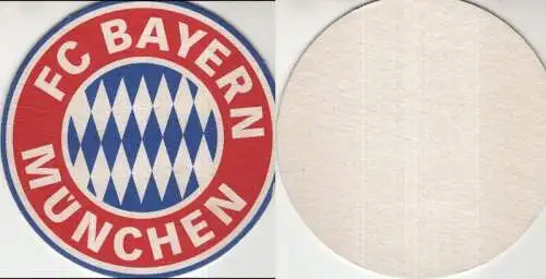 Bierdeckel rund - FC Bayern München