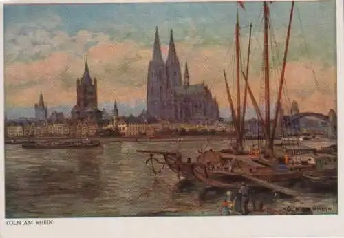 Stadtbild Köln - ca. 1950