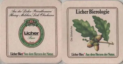 Bierdeckel quadratisch - Licher