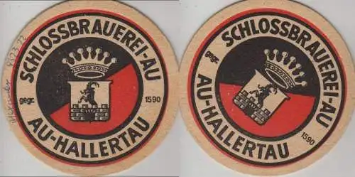 Bierdeckel rund - Schlossbrauerei Au