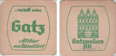 Bierdeckel quadratisch - noch ein Gatz - Gatzweiler