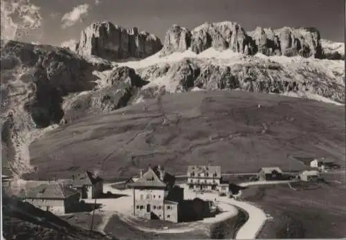 Italien - Italien - Passo Pordoi - Pordoijoch - Gruppo Sella e Cima Pordoi - 1957