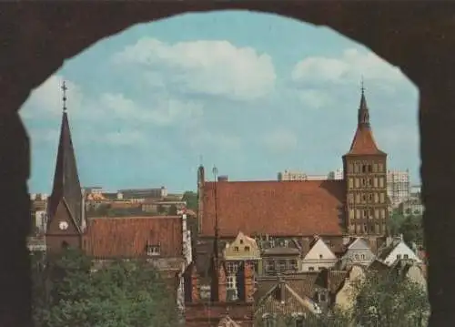 Polen - Polen - Olsztyn - Fragment miasta - ca. 1975