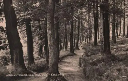 Friedrichroda - Kanzlerweg - 1962