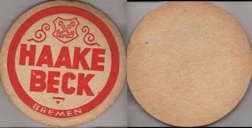 Bierdeckel rund - Haake Beck