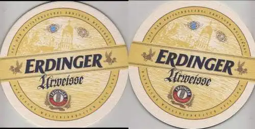 Bierdeckel rund - Erdinger