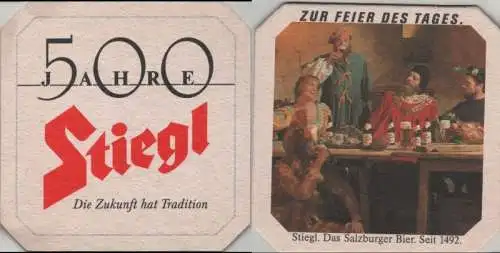 Bierdeckel quadratisch - Stiegl