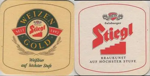 Bierdeckel quadratisch - Stiegl