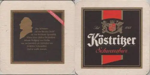 Bierdeckel quadratisch - Köstritzer