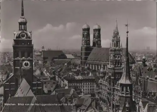 München - Blick von der Heiliggeistkirche - 1953