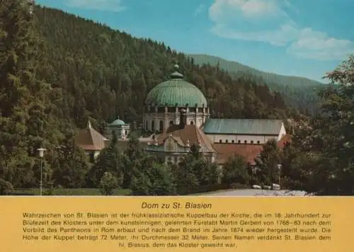 St. Blasien - Dom - 1987