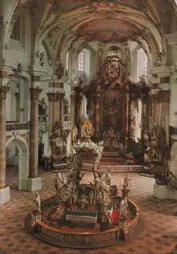 Bad Staffelstein, Vierzehnheiligen - Wallfahrtskirche - ca. 1980