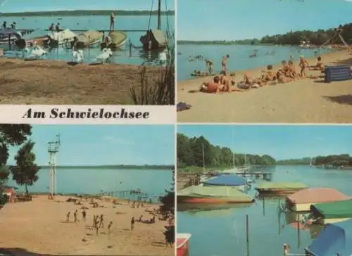 Schwielochsee - mit 4 Bildern - 1986