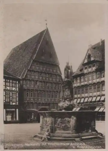 Hildesheim - Marktplatz - ca. 1950