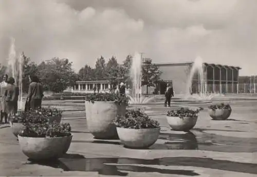 Erfurt - Gartenbauausstellung Empfangshalle - ca. 1965